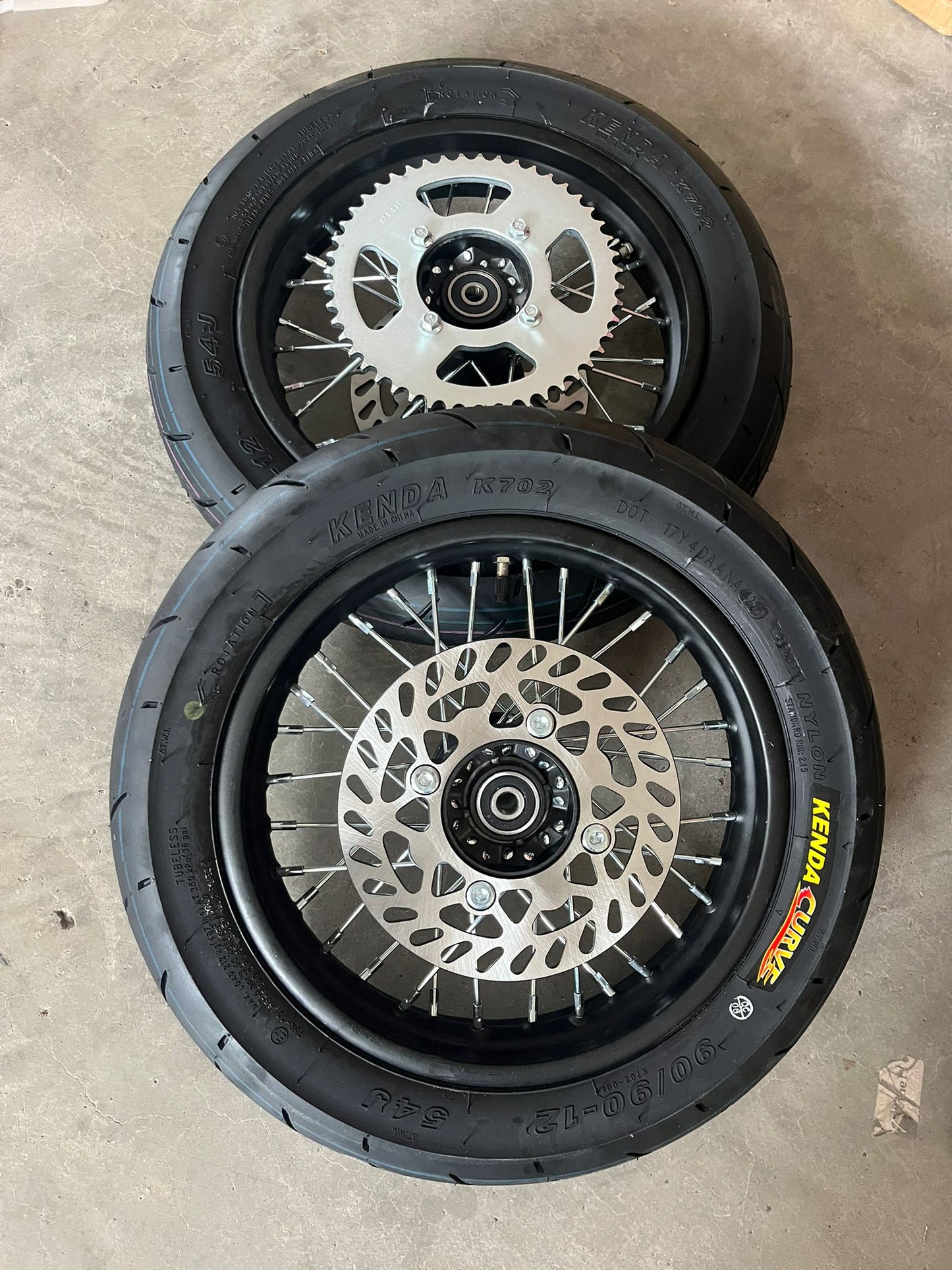 ETM™ / Mototec Supermoto Wheel Set