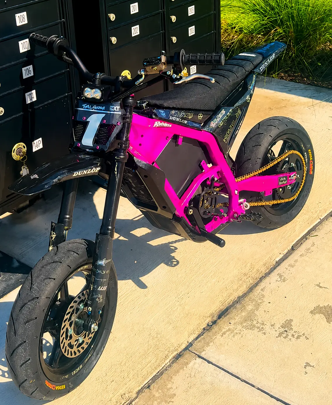 Rider build with TORQ parts
