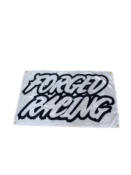 FORGED RACING FLAG + STICKER PACK