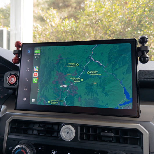 Billet Aluminum 4th Gen Tacoma Dashtop Multi Mount (DMM)