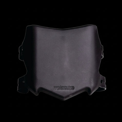 MOTOCUTZ FRONT NUMBER PLATE BLACK