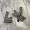 Chrome Silver Foot Peg Brackets for Sur-Ron Light Bee X & E-Ride Pro – Heavy Duty Upgrade