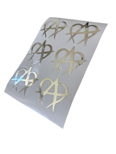 Unmanageable Stickers (CHROME)