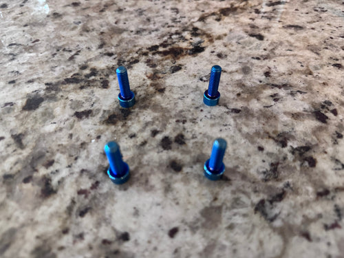 Super 73 Titanium Bar Clamp Bolts