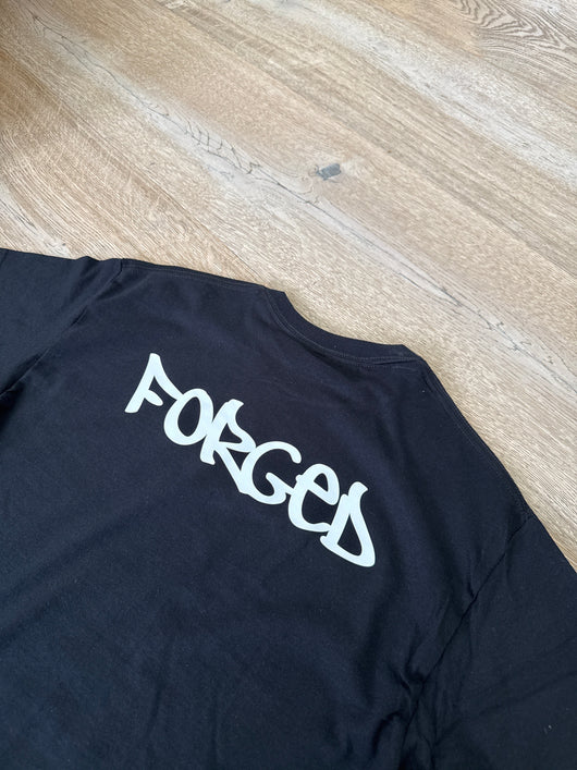 Forged Racing V2 Shirt - Black (ADULT SIZE)