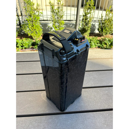 Forged Carbon Wrap for batteries