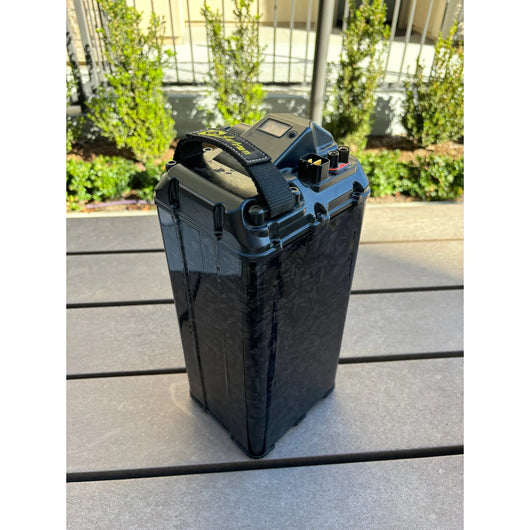 Forged Carbon Wrap for batteries