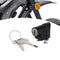 Head Lock Aluminum Handlebar Direction Security Anti-Theft lock