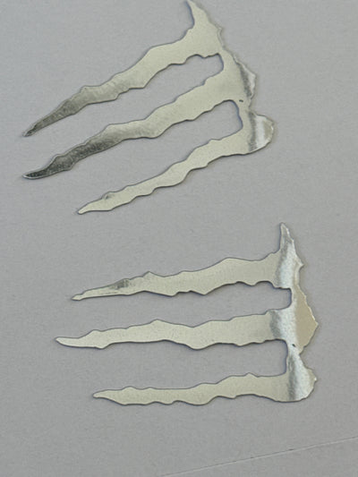 Chrome Monster Stickers