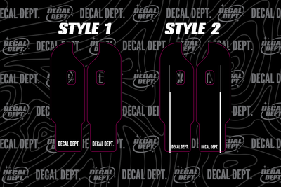 Custom DNM Fork Guard Decal