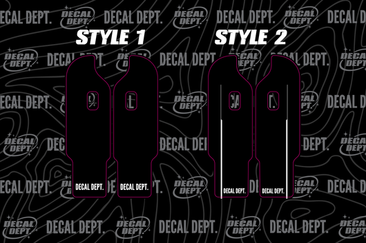 Custom DNM Fork Guard Decal