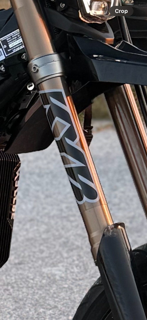 KYB Fork stickers