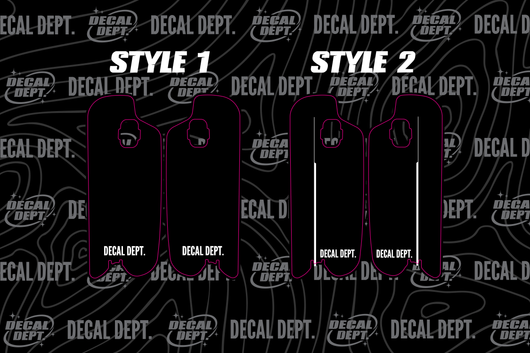 Custom Fastace Fork Guard Decal