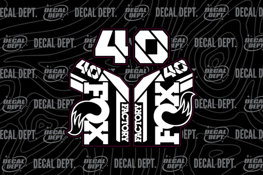 Fox 40 Decals