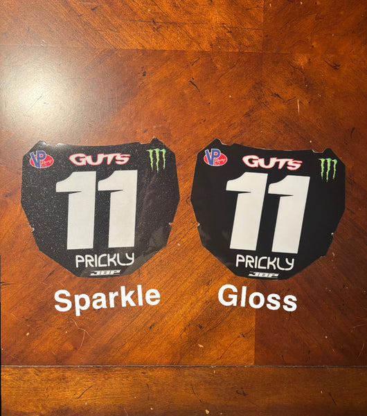 Predesigned Fork Guard Decals