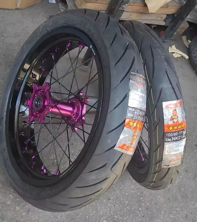 Customizable Supermoto Wheelset For Surron Ultra Bee