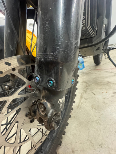 Fast ace forkgaurd titanium bolts
