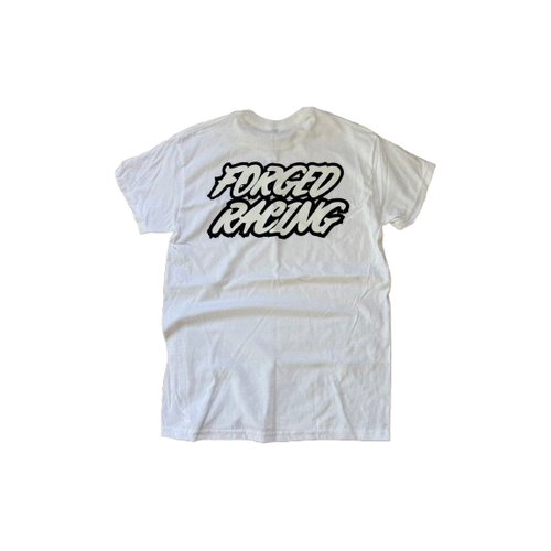 Forged Racing V1 Shirt - White (ADULT SIZE)