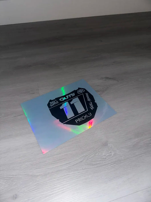 Custom ODI plate decal