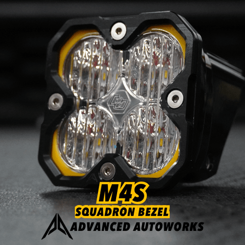 M4S Bezel for Baja Designs Squadron pods