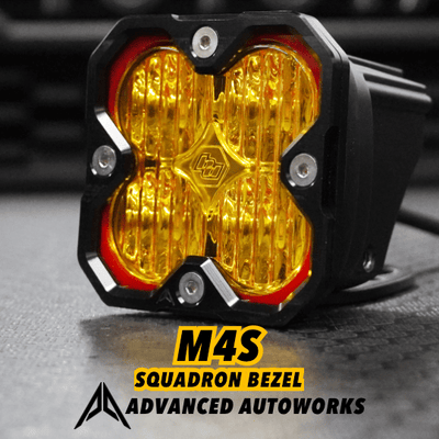 M4S Bezel for Baja Designs Squadron pods