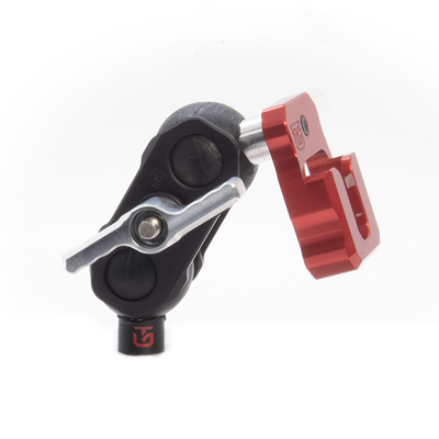 Mach 125 Arm - Short Machined Aluminum 1" Ball Mount Arm