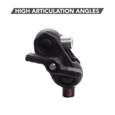 Mach 125 Arm - Short Machined Aluminum 1" Ball Mount Arm