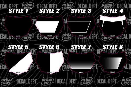 Custom Motocutz Plate Decal