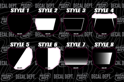 Custom ODI Plate Decal