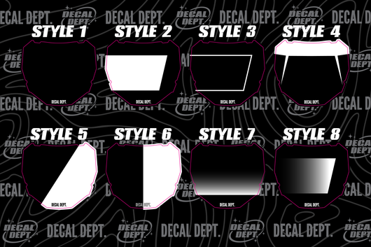 Custom ODI Plate Decal