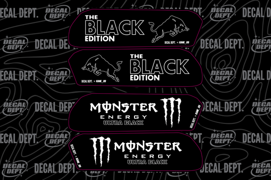 Energy Edition Ridstar Battery Decals