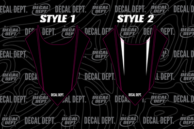 Custom RTR Rear Fender Decal