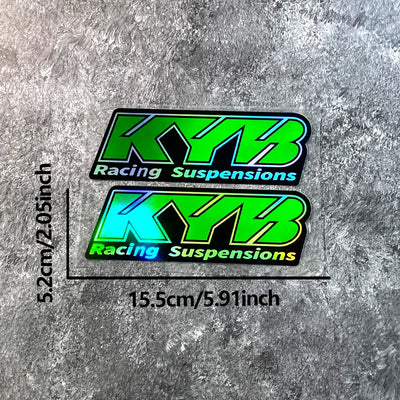 2PCS KYB Stickers