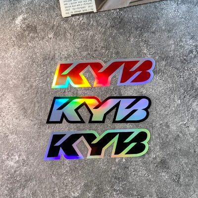2PCS KYB Stickers