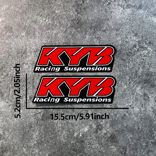 2PCS KYB Stickers