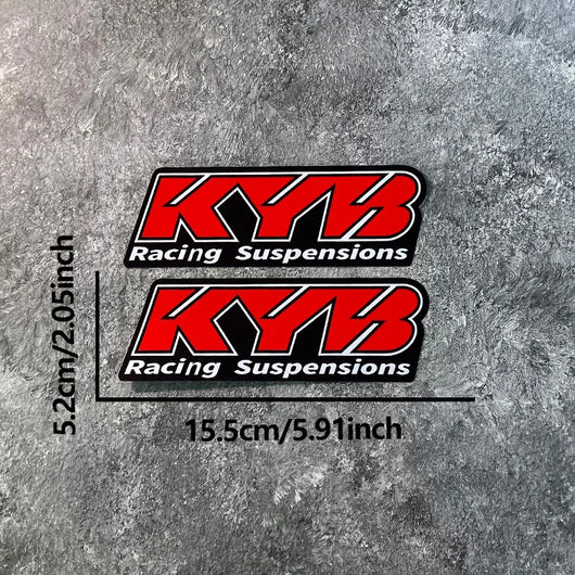 2PCS KYB Stickers