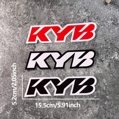 2PCS KYB Stickers