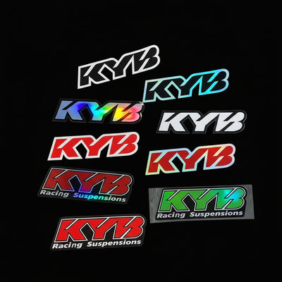2PCS KYB Stickers