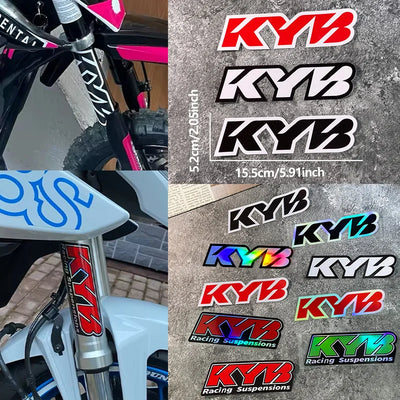 2PCS KYB Stickers