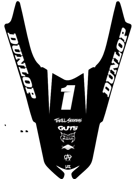 Ultra Bee rear fender decal