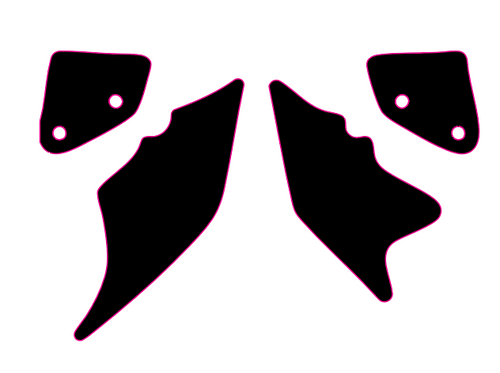 Mx3,4,5 Skid plate decal