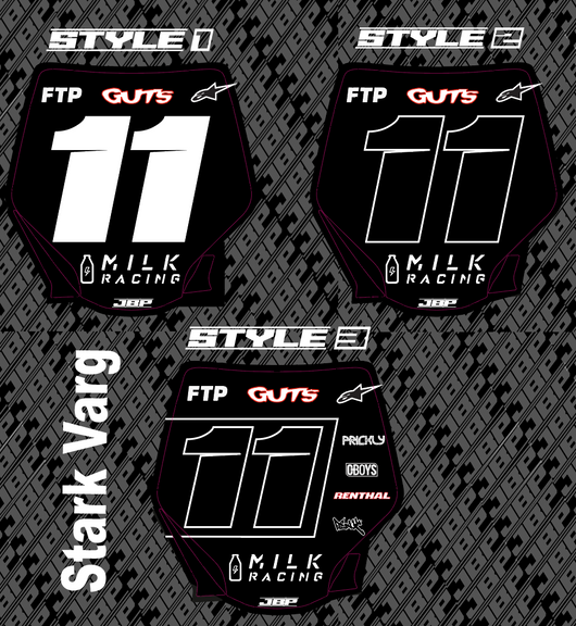 Stark Varg Front Plate Decals