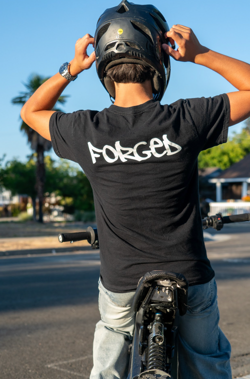 Forged Racing V2 Shirt - Black (ADULT SIZE)