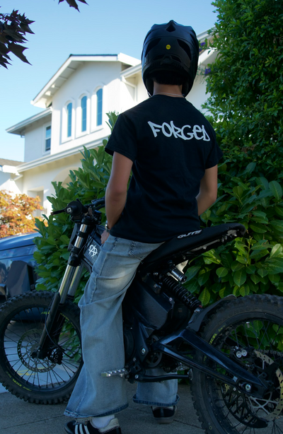 Forged Racing V2 Shirt - Black (ADULT SIZE)