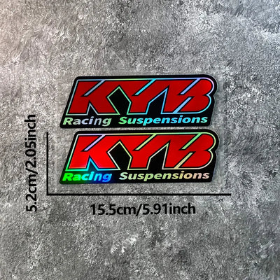 2PCS KYB Stickers