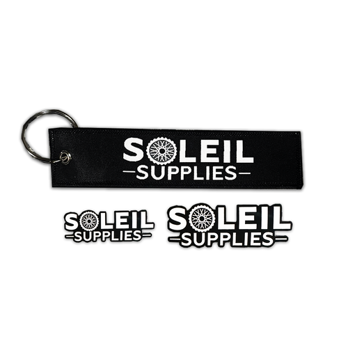 Soleil Supplies Keychain + Sticker Pack