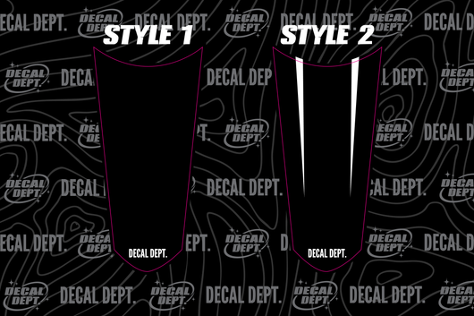 Custom Soleil Supplies Rear Fender Decal