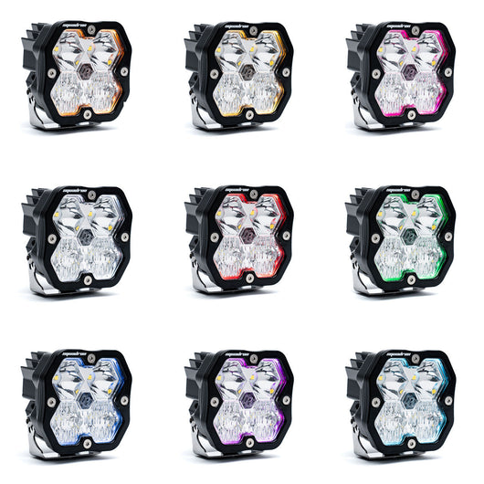 Baja Designs Squadron 2.0 Pro Black LED Auxiliary Light Pod Pair - Universal