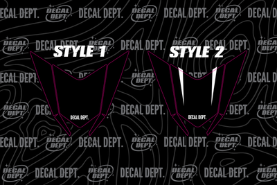 Custom Talaria OEM Short Rear Fender Decal