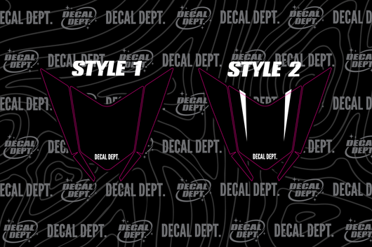 Custom Talaria OEM Short Rear Fender Decal